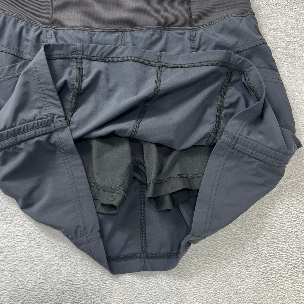 prAna Black Active Skort L | Built-In Shorts |‎ Hiking Travel Athleisure Skirt - Picture 5 of 11